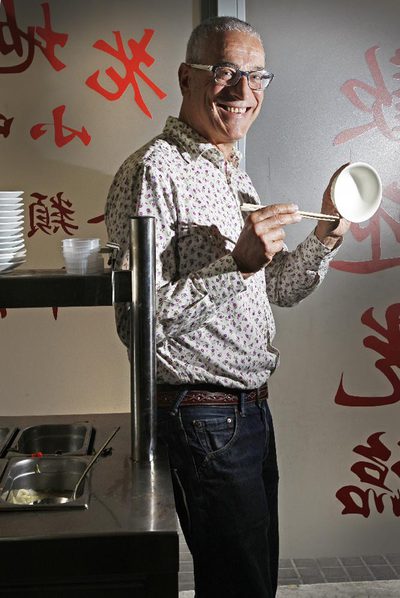 Miñarro está en su salsa en este restaurante chino.