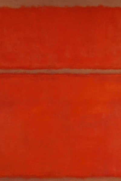 'Untitled', l a obra, de 1961 es una pintura monumental en rojo, un color que se convertirá en seña de identidad del maestro de expresionismo abstracto