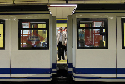 Viajes en el metro a ciegas