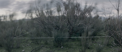 Una acuarela hecha con el viento