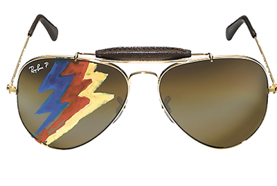 Las Ray-Ban Aviator  customizadas  por Geoff Bucknum.