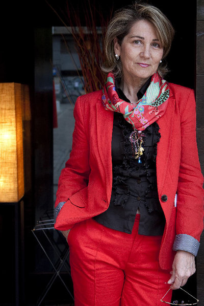 María José Turrión microfilmó los  papeles  de la Generalitat.