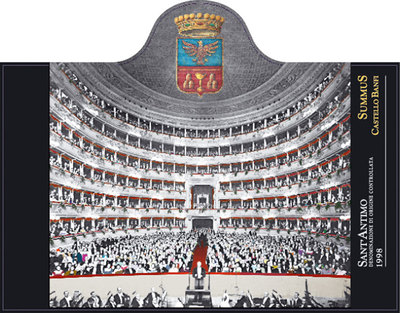 Etiquetas para vino diseñadas por Hamilton, Meireles y Pistoletto para la iniciativa Arte  -  Vino = Agua.