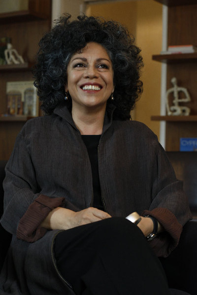 Doris Salcedo, la semana pasada en Madrid.