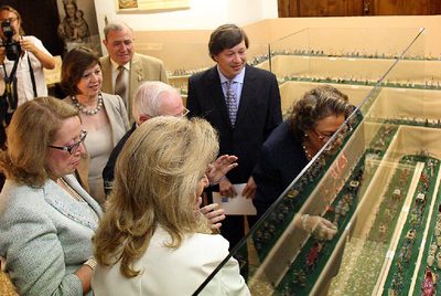 Mil figuritas de plomo recrean la procesión del Corpus de 1800