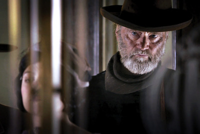 Sam Shepard, en un fotograma de  Blackthorn. 