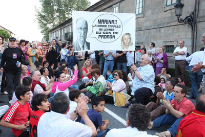 Padrón declara la guerra a Marina Castaño
