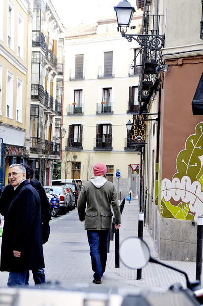 Vista de la calle de Belén
