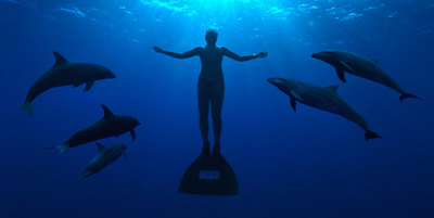 Fotograma del documental  The cove.  