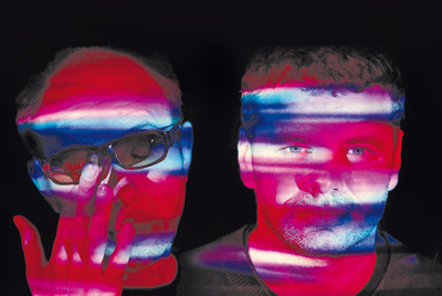  Tom Rowlands y Ed Simons, The Chemical Brothers, fotografiados en marzo. 