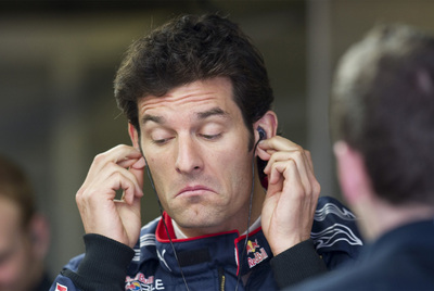 Webber, durante los entrenamientos de ayer en Canadá.