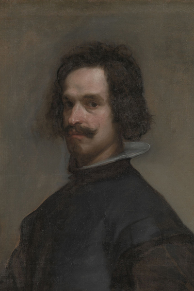  Retrato de un hombre,  de Velázquez.