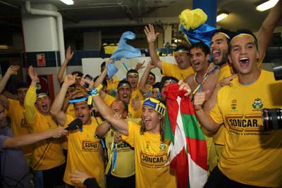 "¡El Alcorcón ya es de Segunda, oe, oe, oe!"