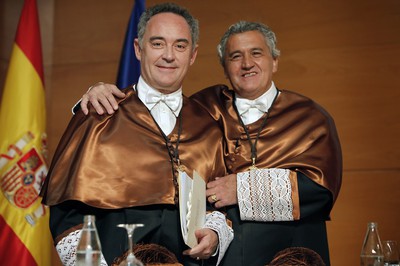 Ferran Adrià y Francisco Torreblanca, nuevos  honoris causa  por la Universidad Politécnica de Valencia.