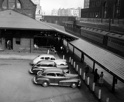 Imagen tomada en Boston en los años cincuenta.