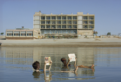 El mar Muerto es uno de los escenarios de la novela de J.M. Ridao