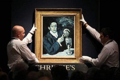  El bebedor de absenta,  de Picasso, subastado el 24 de junio en Christie's de Londres.