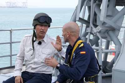 Imagen del primer reportaje de  El infiltrado.  