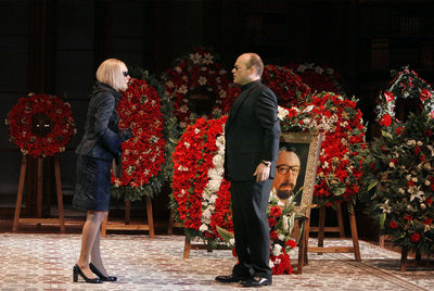 Un momento de los ensayos del  Don Giovanni  de Dmitri Tcherniakov en Aix-en-Provence.