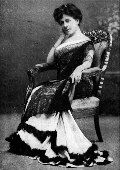 Retrato de Sofía Casanova.