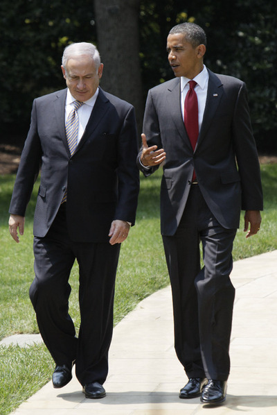 Benjamín Netanyahu y Barack Obama, ayer en la Casa Blanca.