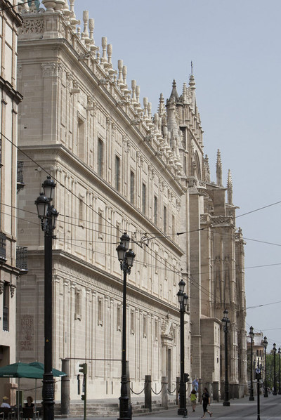 La fachada restaurada.