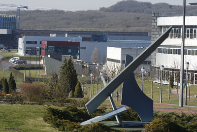 Una de las zonas del parque tecnológico de Miñano, en Álava, donde se centra gran parte de la investigación del 'caso De Miguel'.