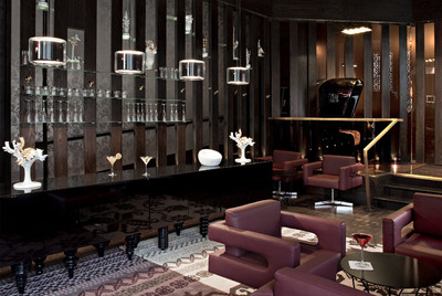 Vista general de  Salón,  la exposición española en el Tribeca Grand Hotel.