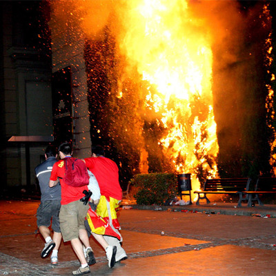 La fiesta por el Mundial acaba con 21 detenidos