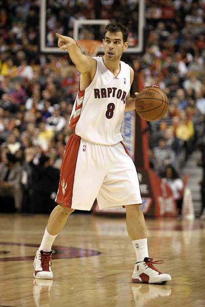 Calderón, con Toronto.