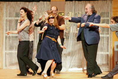 Escena de  La gavina (La gaviota),  de Chéjov, dirigida por David Selvas. Foto: Carles Fargas