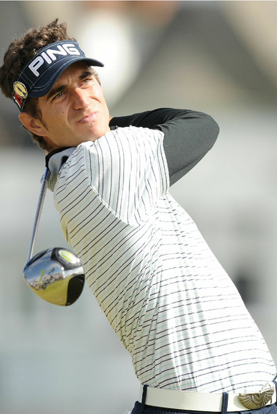  Drive  de Alejandro Cañizares durante la tercera jornada del Open.