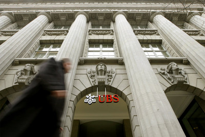 Sede del gigante bancario suizo UBS en la ciudad de Zurich.