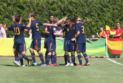 Victoria española ante Croacia en el estreno del Europeo sub 19