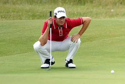 Alejandro Cañizares, en la última jornada del Open Británico.