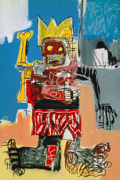 Sin título,  obra de Jean-Michel Basquiat.