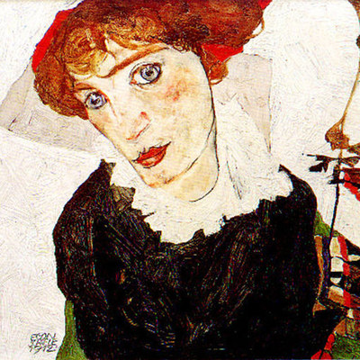  Retrato de Wally , pintado por Egon Schiele en 1912 y propiedad del Museo Leopold de Viena.