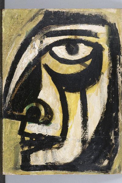  Sin título   (1955) de Manolo Gil.