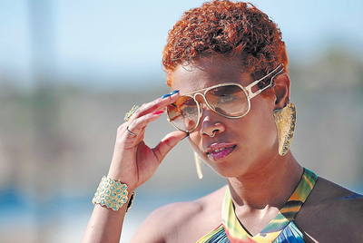  Kelis en Malta, antes de su actuación en el Isle of MTV.  