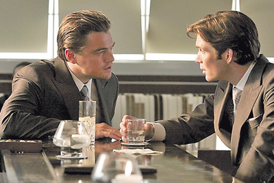  Leonardo DiCaprio, a punto de robarle el sueño a Cillian Murphy. 