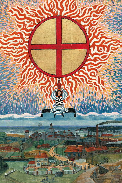 Ilustración de  El Libro Rojo,  de Carl Jung, publicado  por Norton & Company.