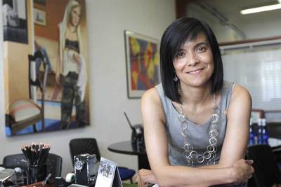 Amaia Maseda, ayer, en su despacho del campus de la UPV en Leioa.