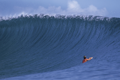 Teahupoo, ola para la prácitca del surf en Tahití