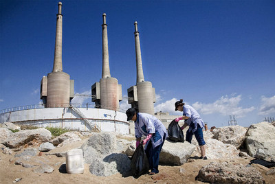 Escape en la playa de Sant Adrià