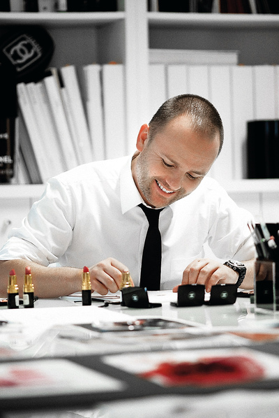 Peter Philips en el estudio de Chanel