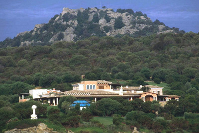 Villa Certosa, la mansión de Berlusconi en Cerdeña.