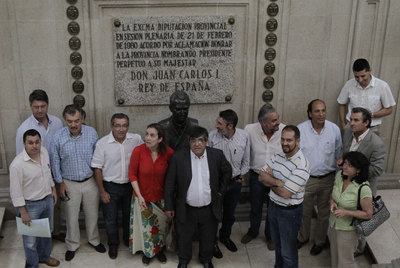 ALCALDES DEL PSOE, CONTRA LA DIPUTACIÓN