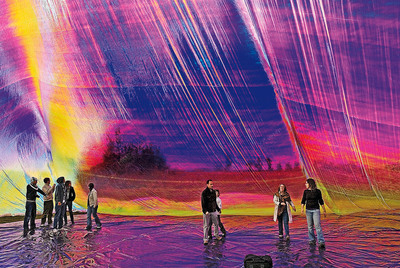 'Air show', de Tomás Saraceno (Argentina, 1973)