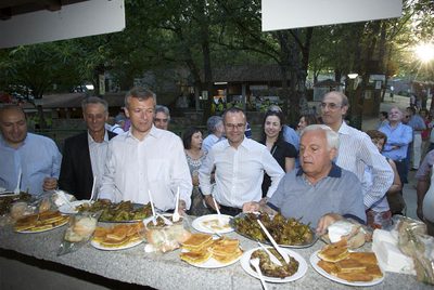 El pimiento de Arnoia reconcilia a los dos bandos del PP