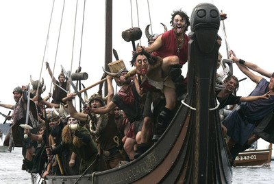 Los vikingos desembarcan otro año más en Catoira